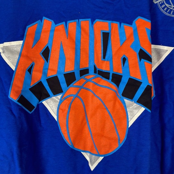 New NY Knicks All Over Print 18-20 Boys Shirt - Picture 5 of 6